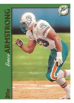 Trace Armstrong Miami Dolphins 1997 Topps NFL #61